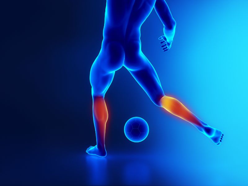 Muskelverletzung Fußball