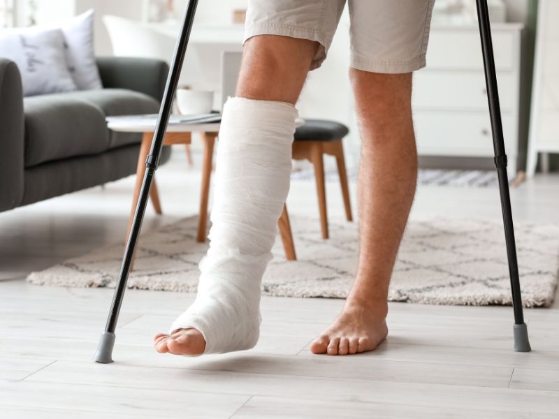 Beinverletzung Reiten